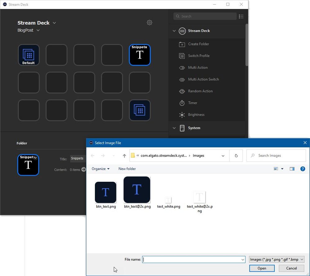 How I use Stream Deck Text snippets